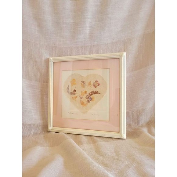 Vintage Pressed Flowers Framed Art - Picture 6 of 9